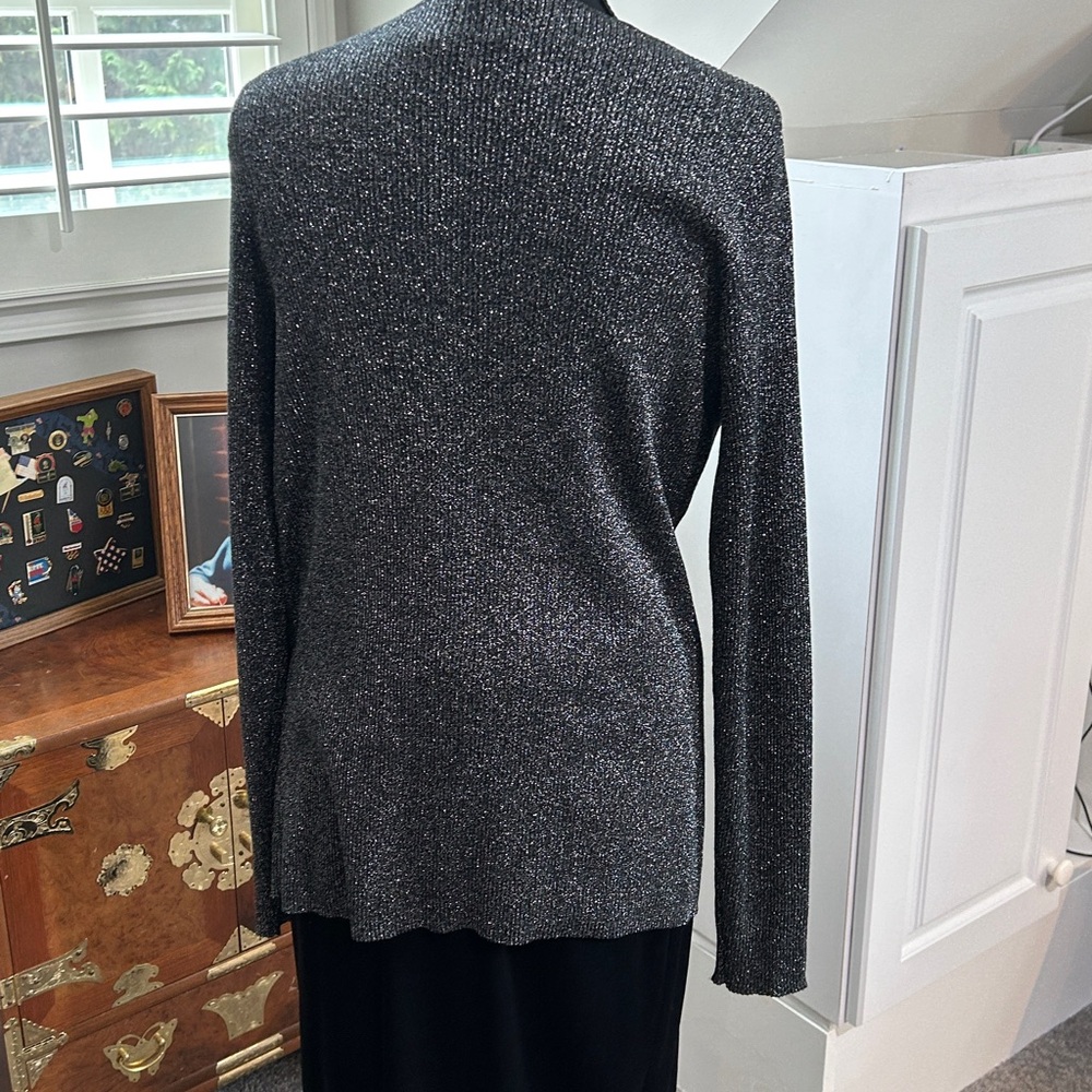 Casual Corner Black and Silver Women's Outfit - Picture 4 of 5